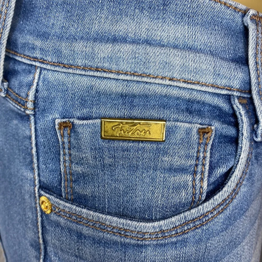 Triton Jeanswear Women's Slim Leg Fatima Skinny Size 42 -0159 - Picture 8 of 11